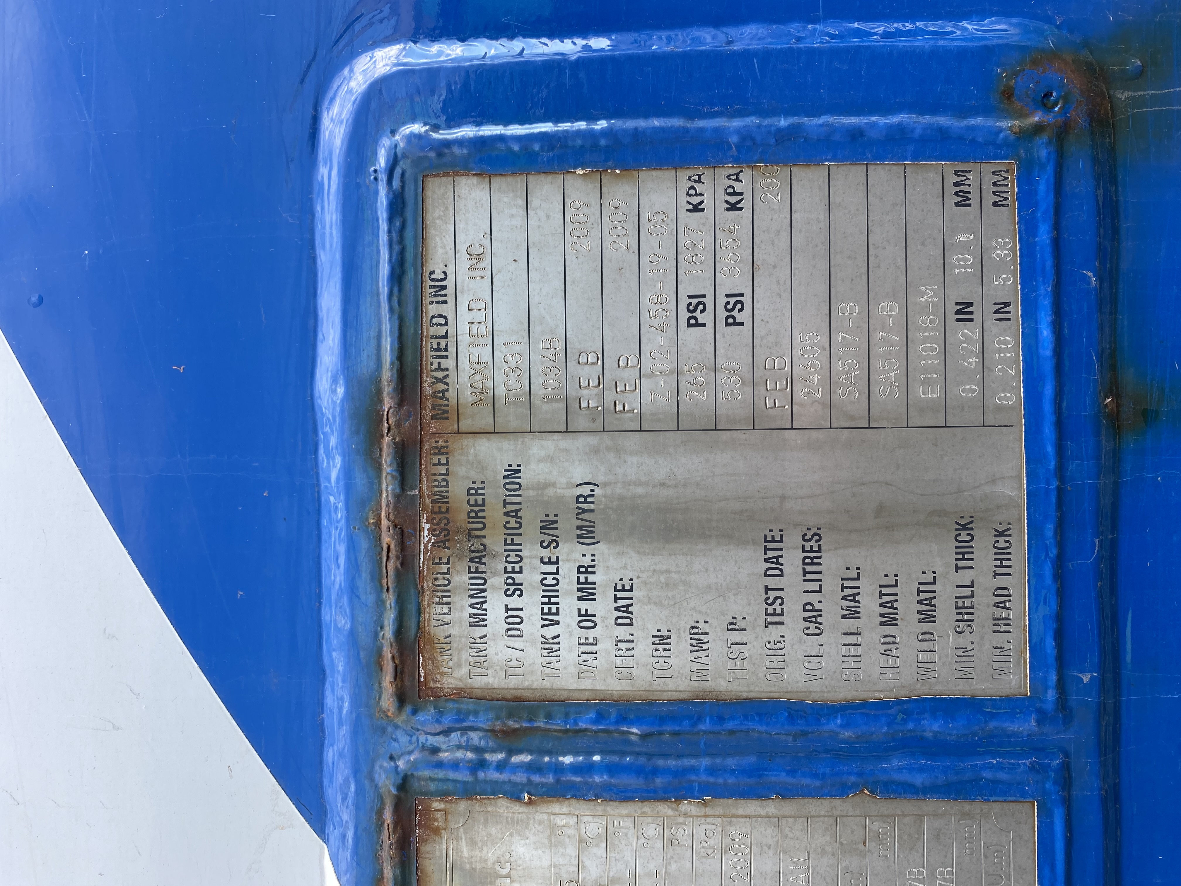 Metal ID Plate Image