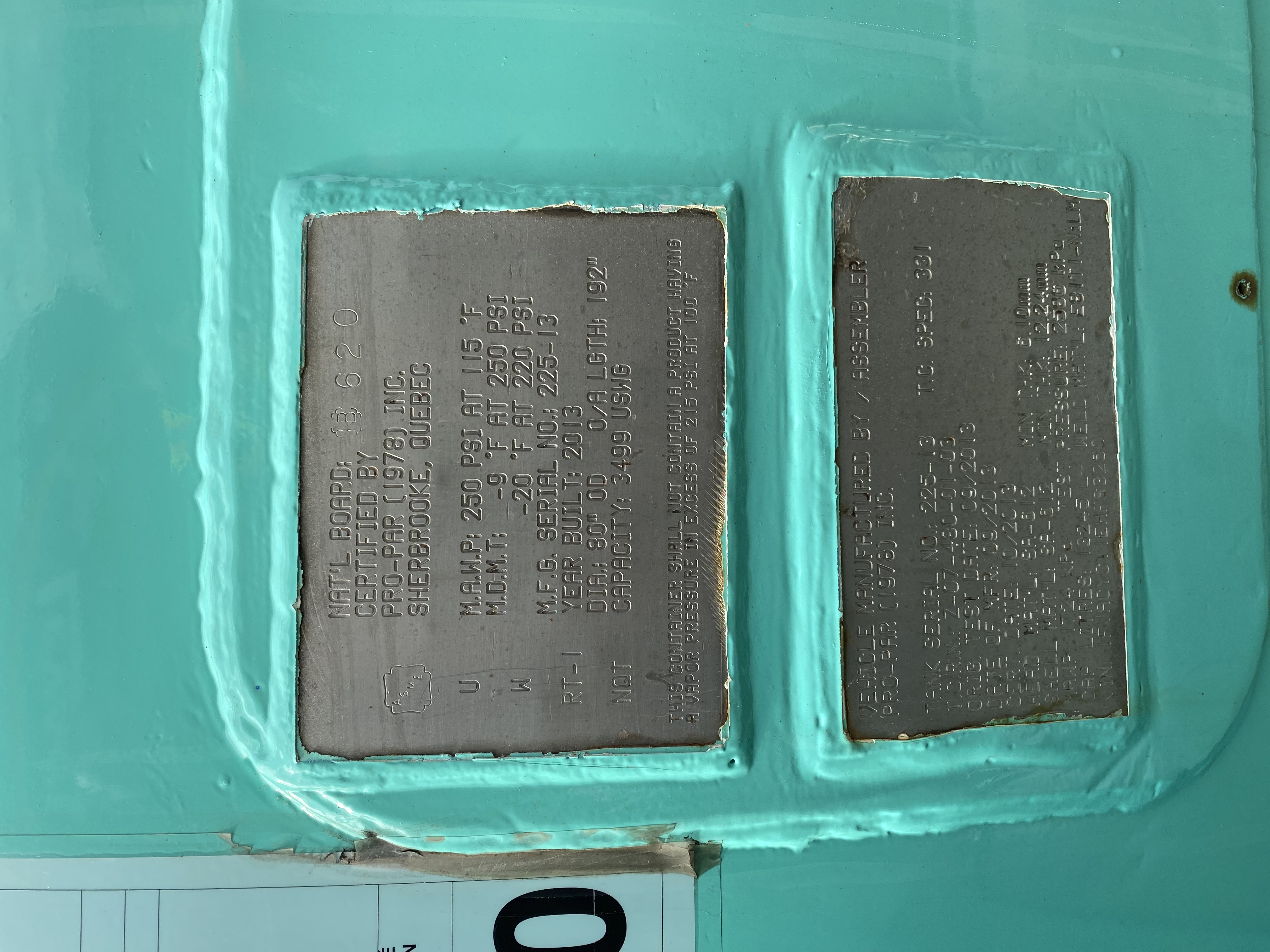 Metal ID Plate Image