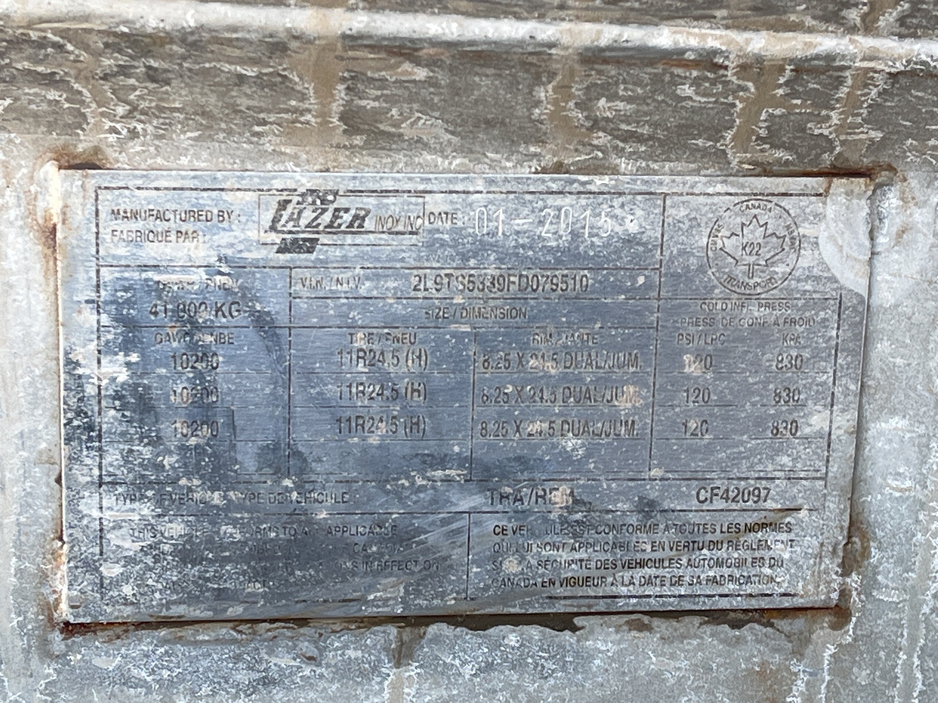 Metal ID Plate Image