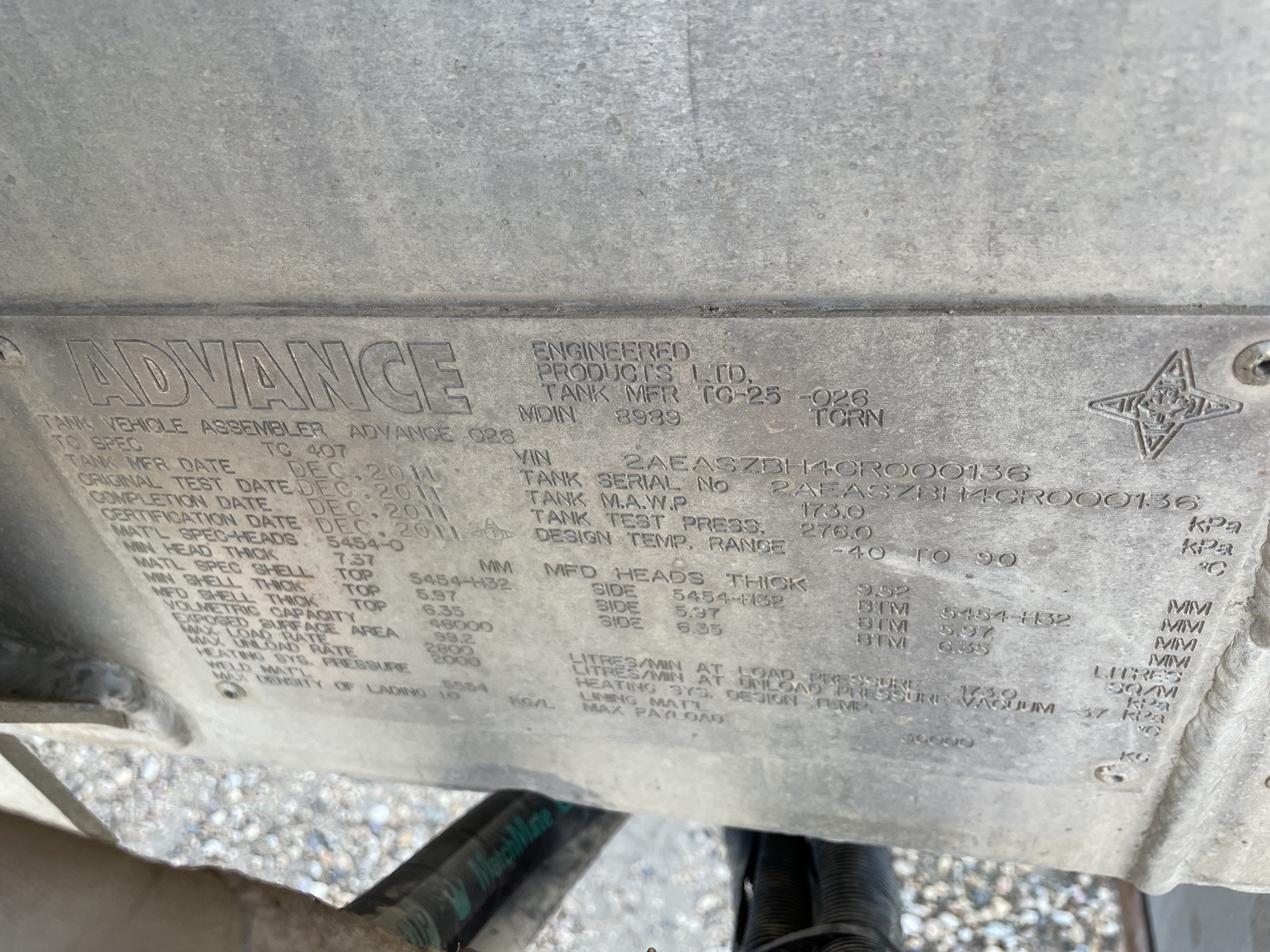 Metal ID Plate Image