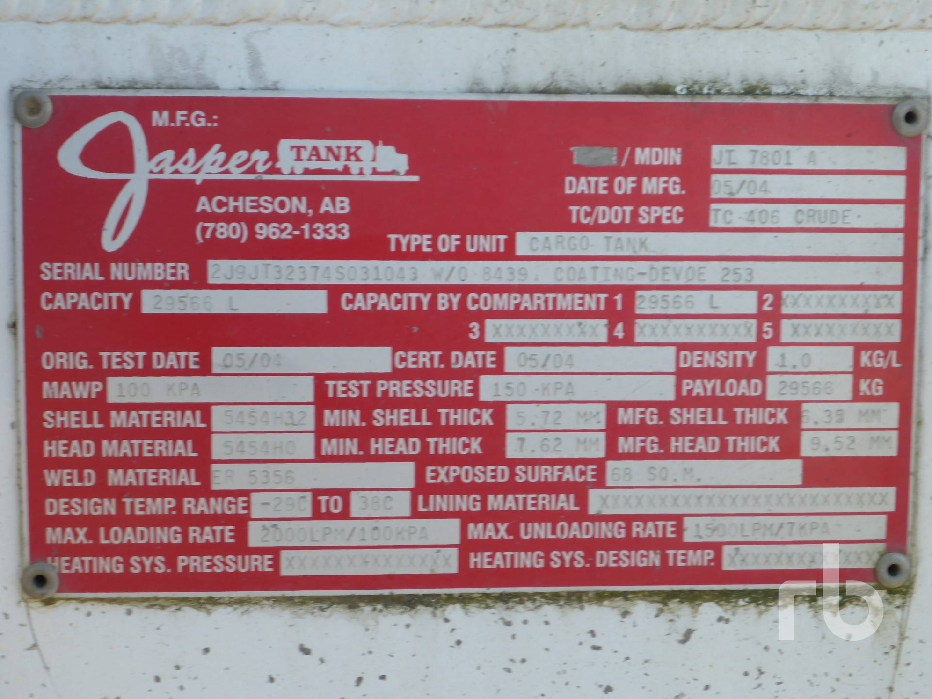 Metal ID Plate Image