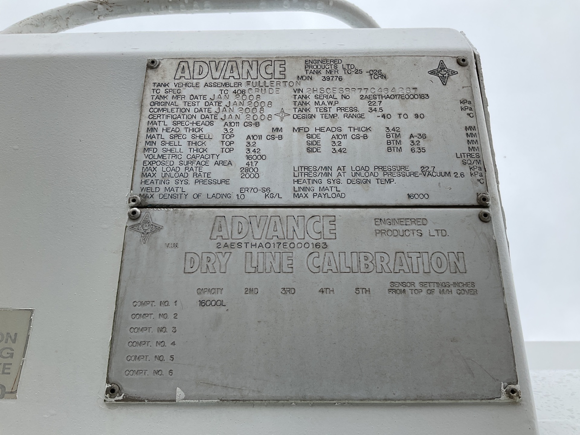 Metal ID Plate Image