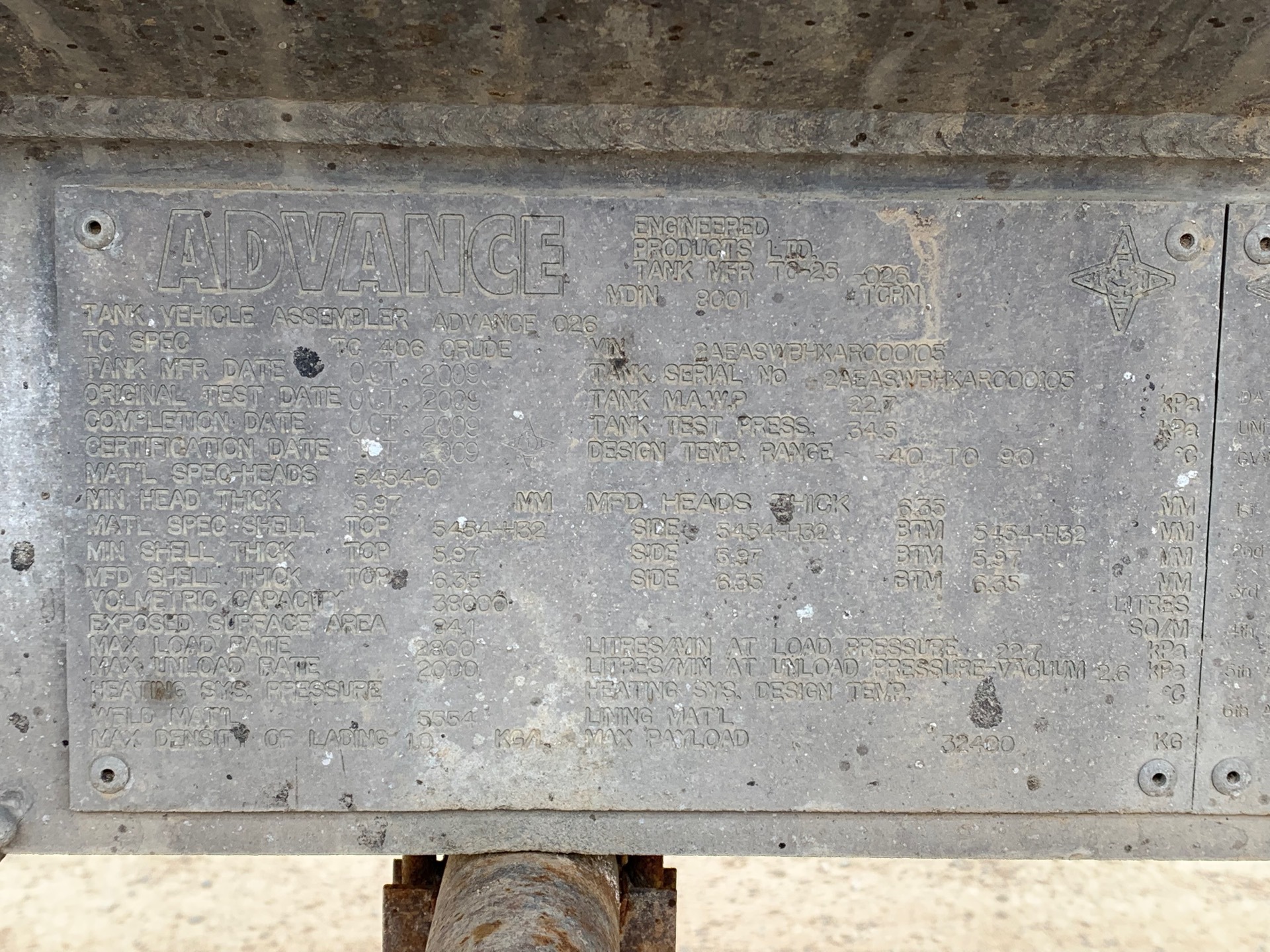 Metal ID Plate Image