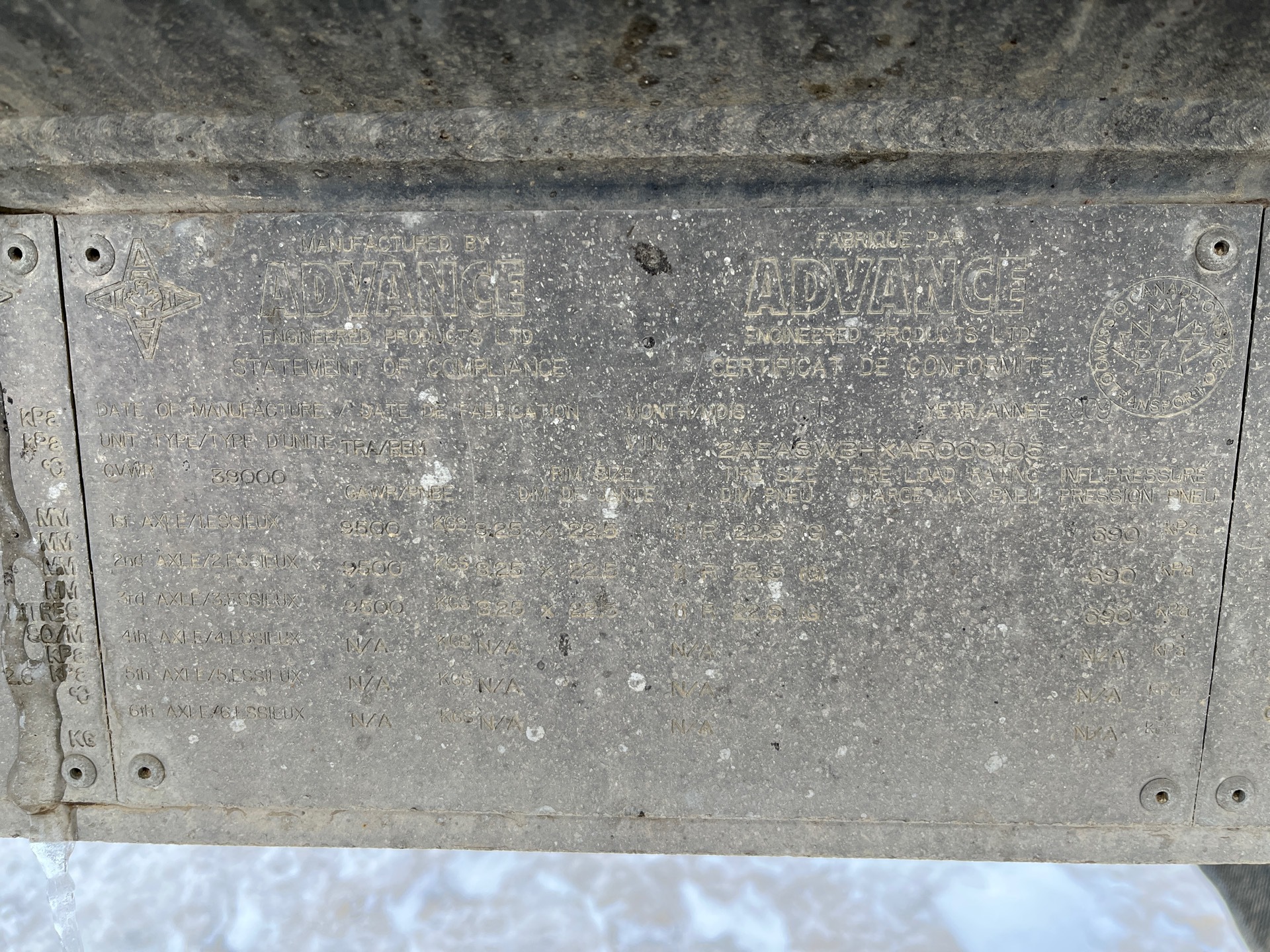 Metal ID Plate Image
