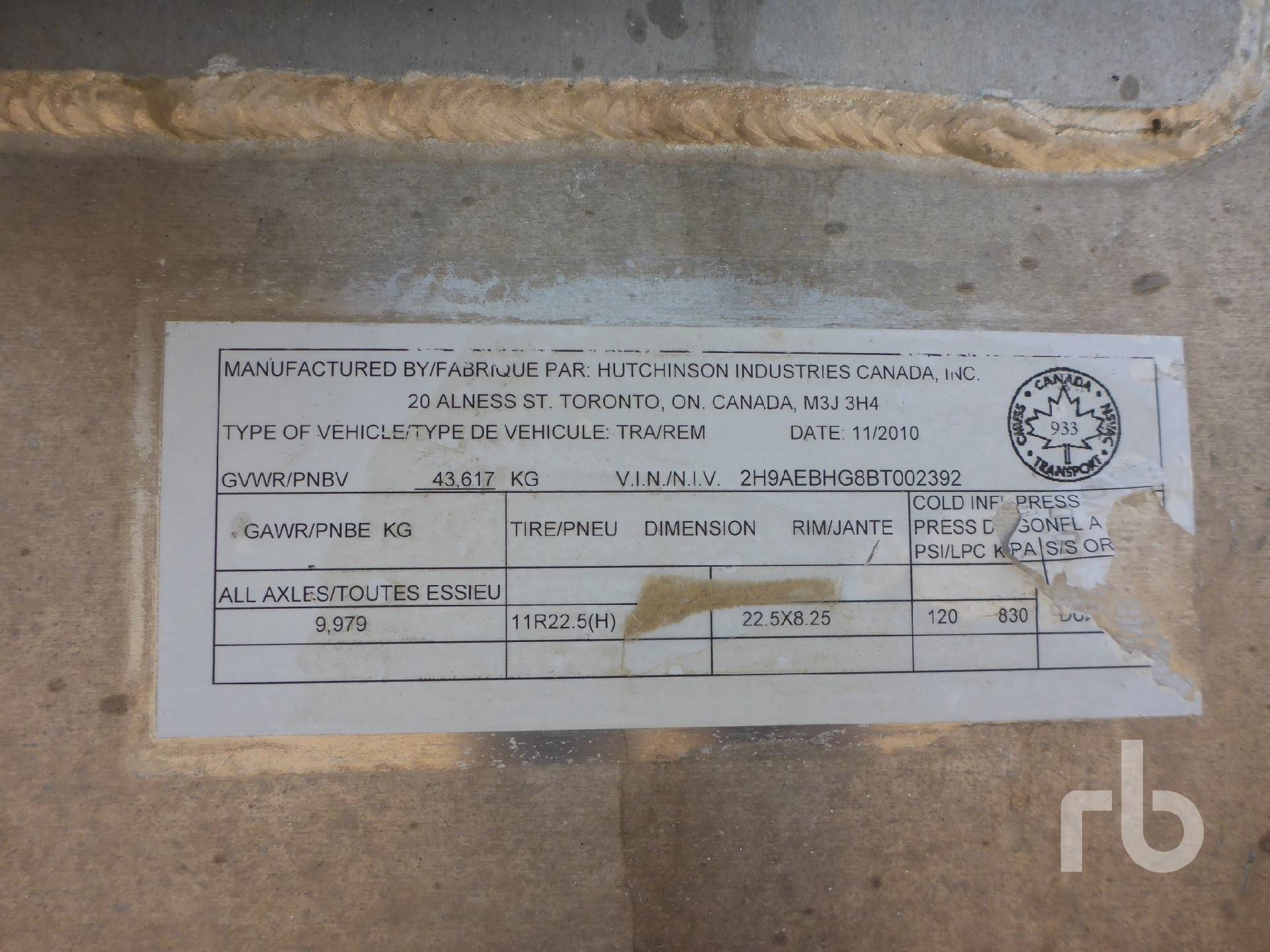 Metal ID Plate Image