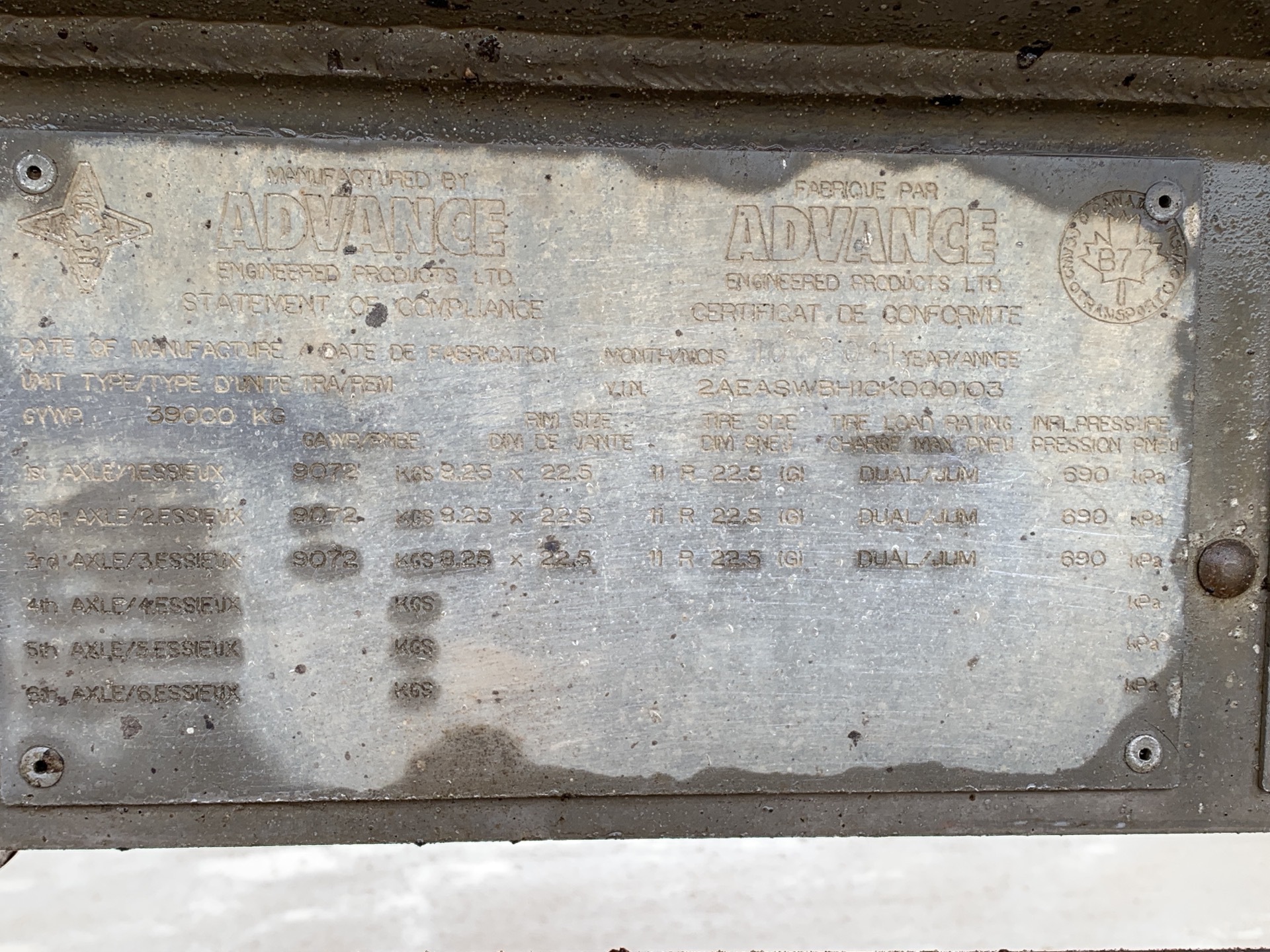 Metal ID Plate Image