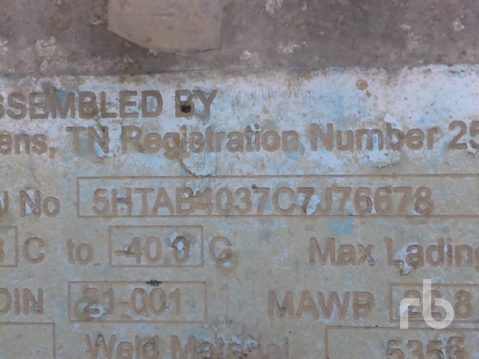 Metal ID Plate Image