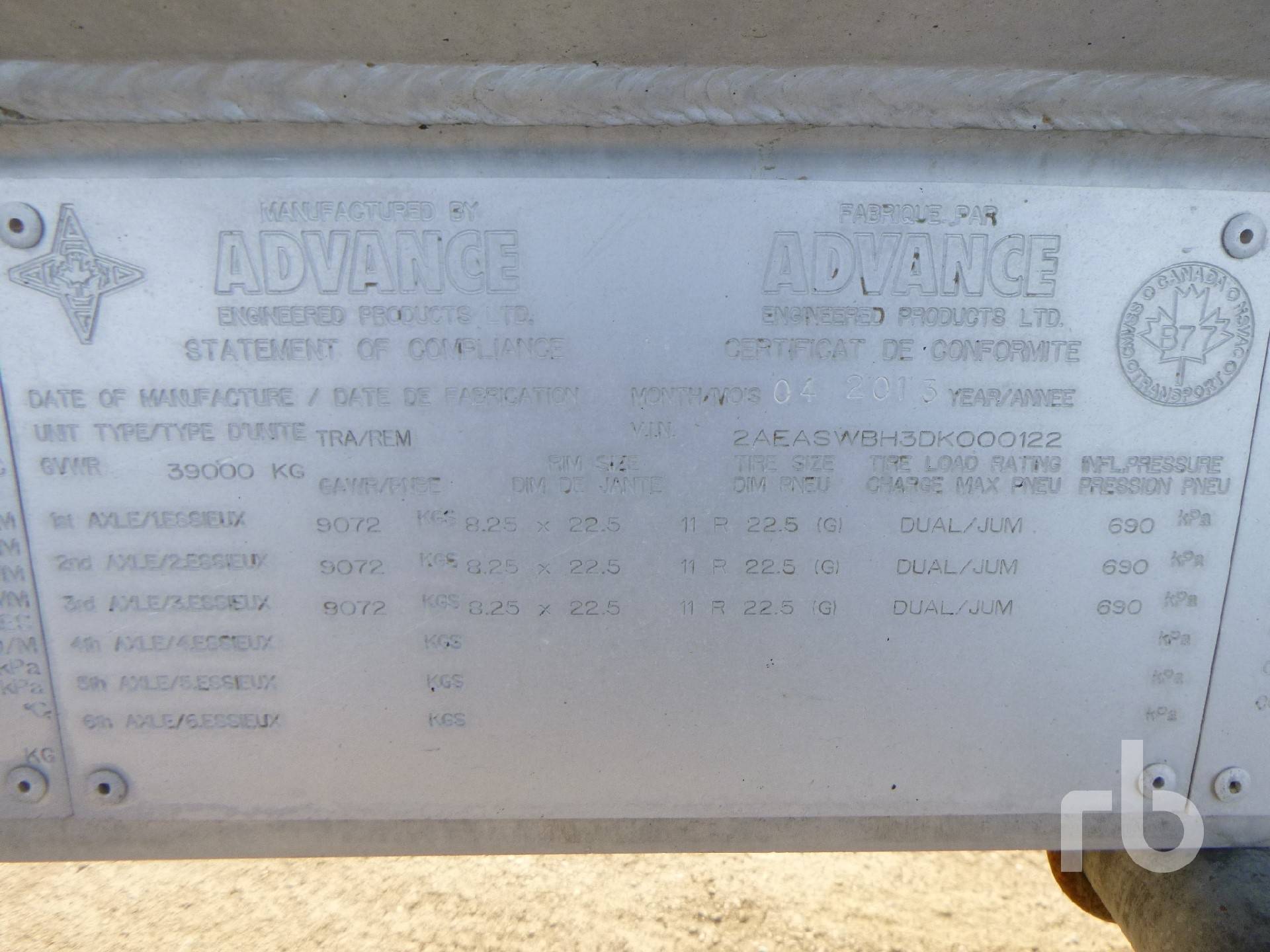 Metal ID Plate Image