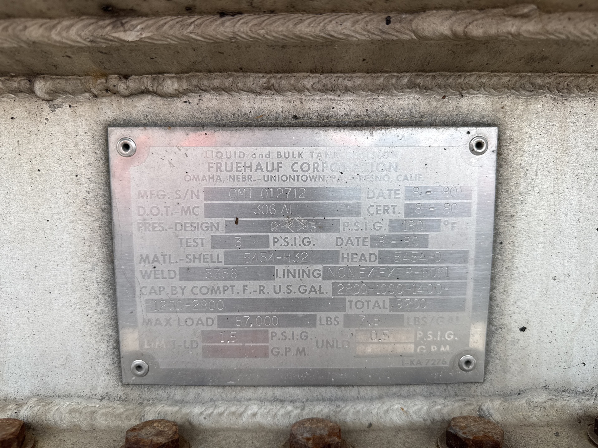Metal ID Plate Image