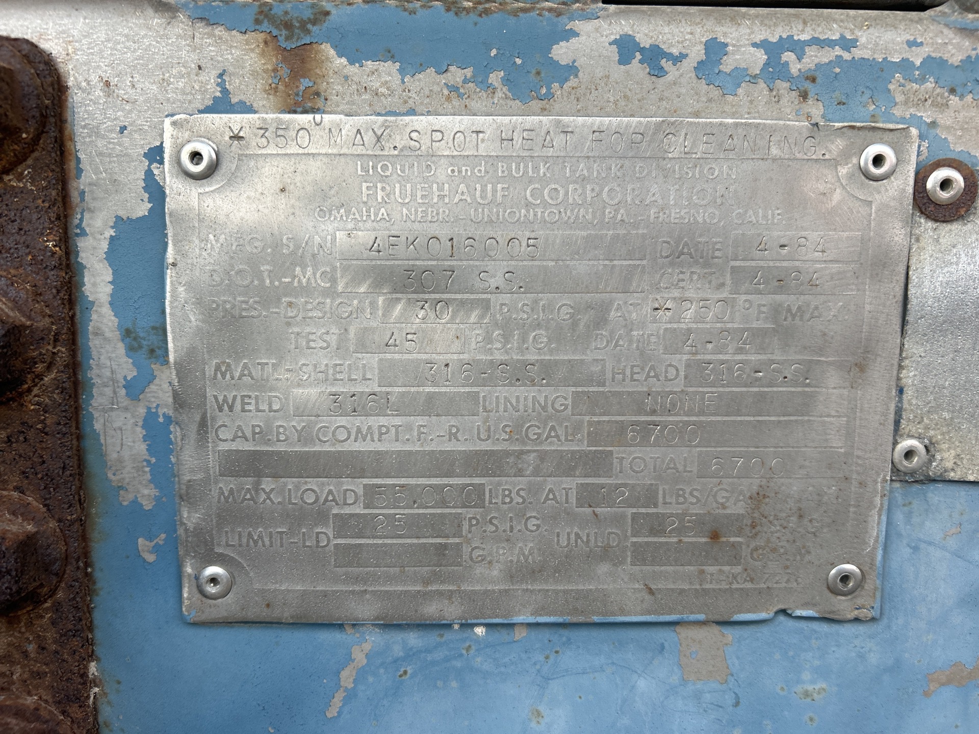 Metal ID Plate Image