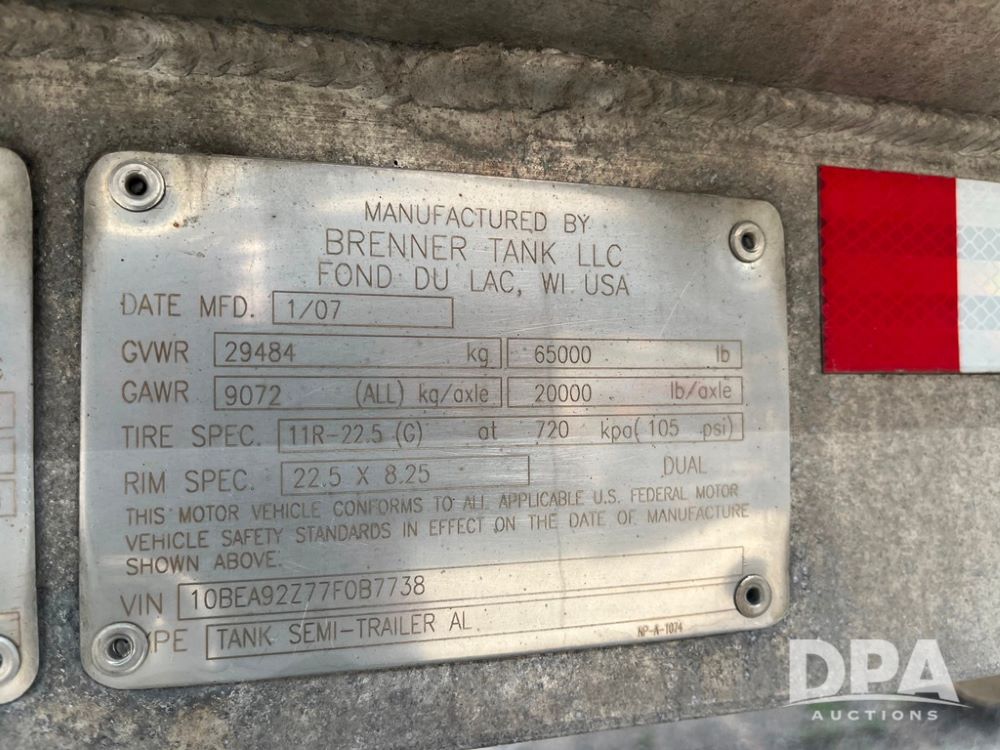 Metal ID Plate Image