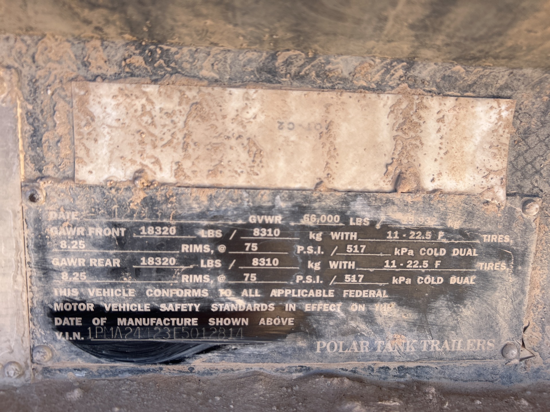 Metal ID Plate Image