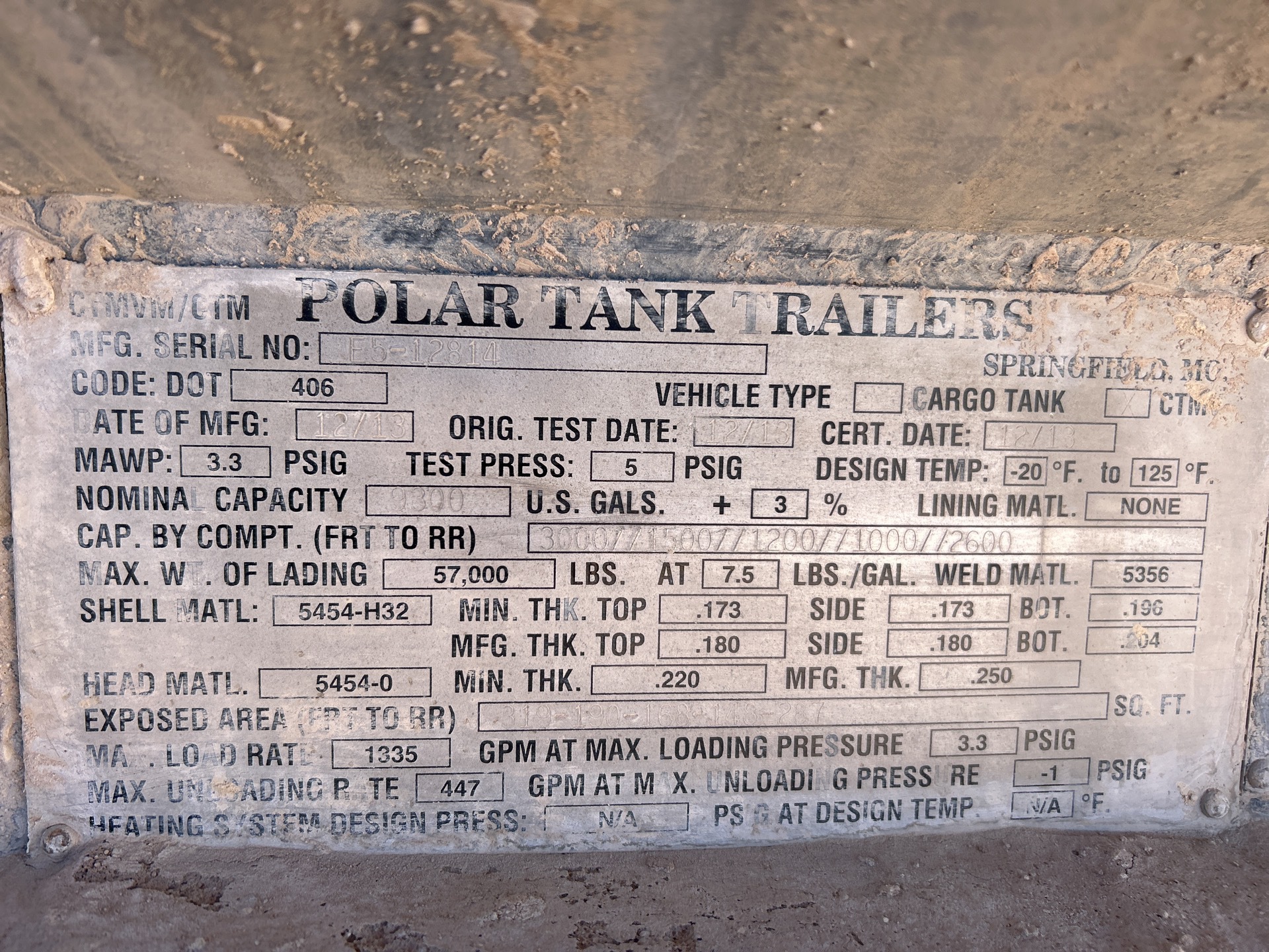 Metal ID Plate Image