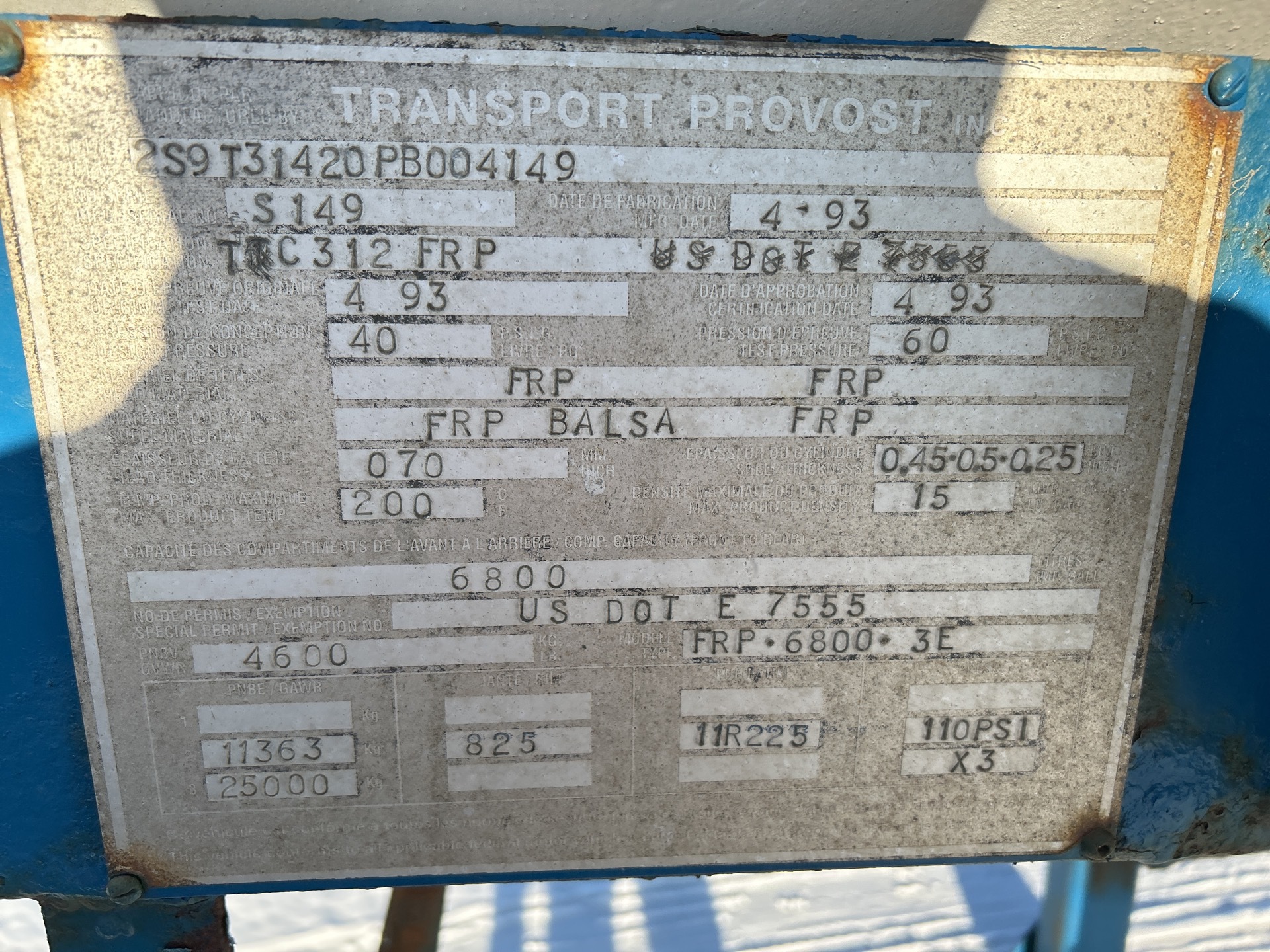 Metal ID Plate Image