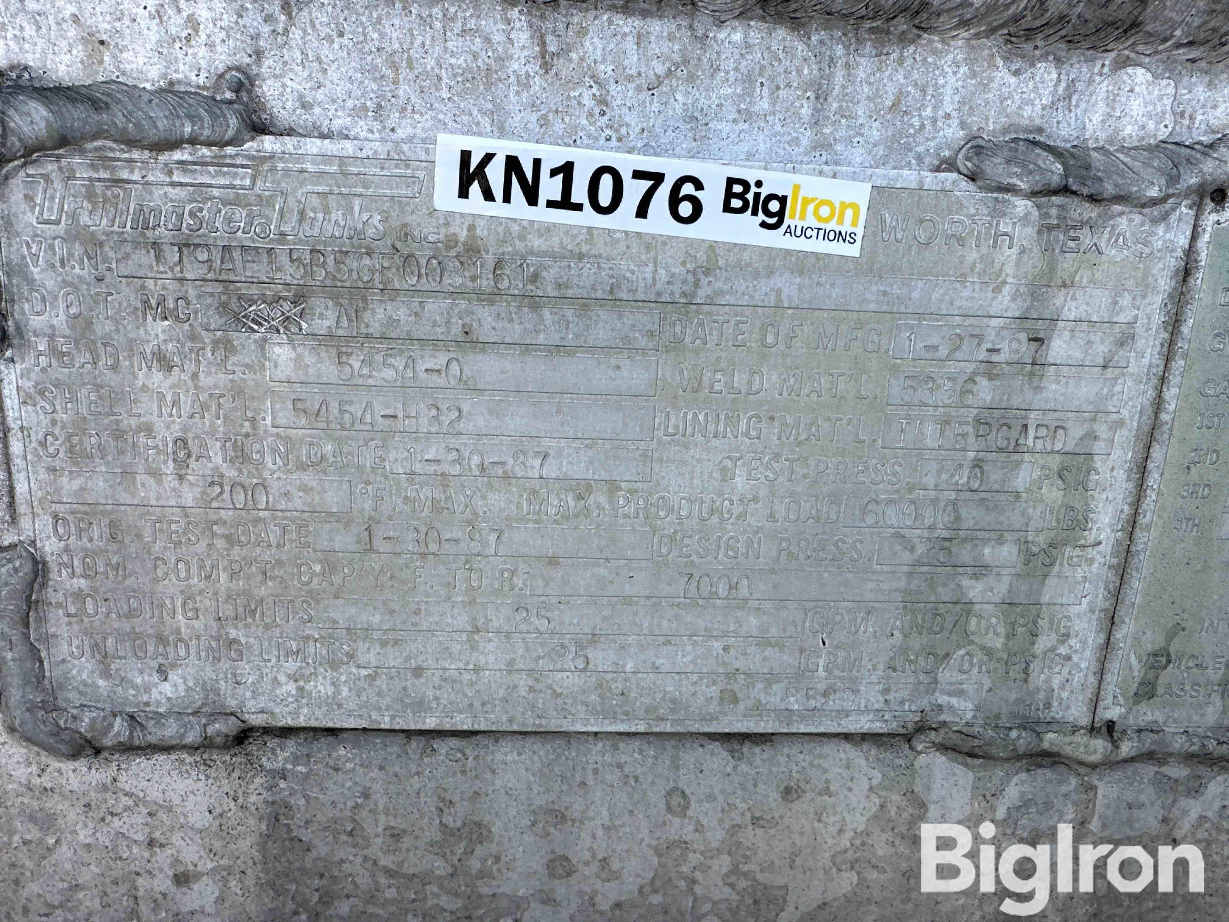 Metal ID Plate Image