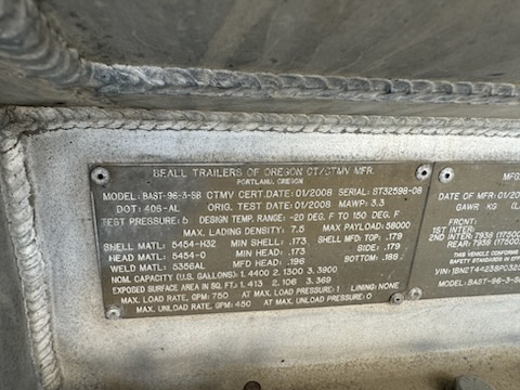 Metal ID Plate Image