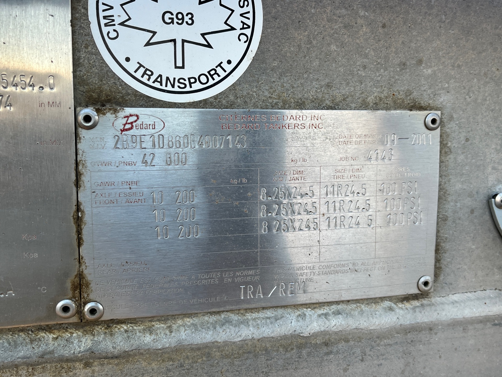 Metal ID Plate Image