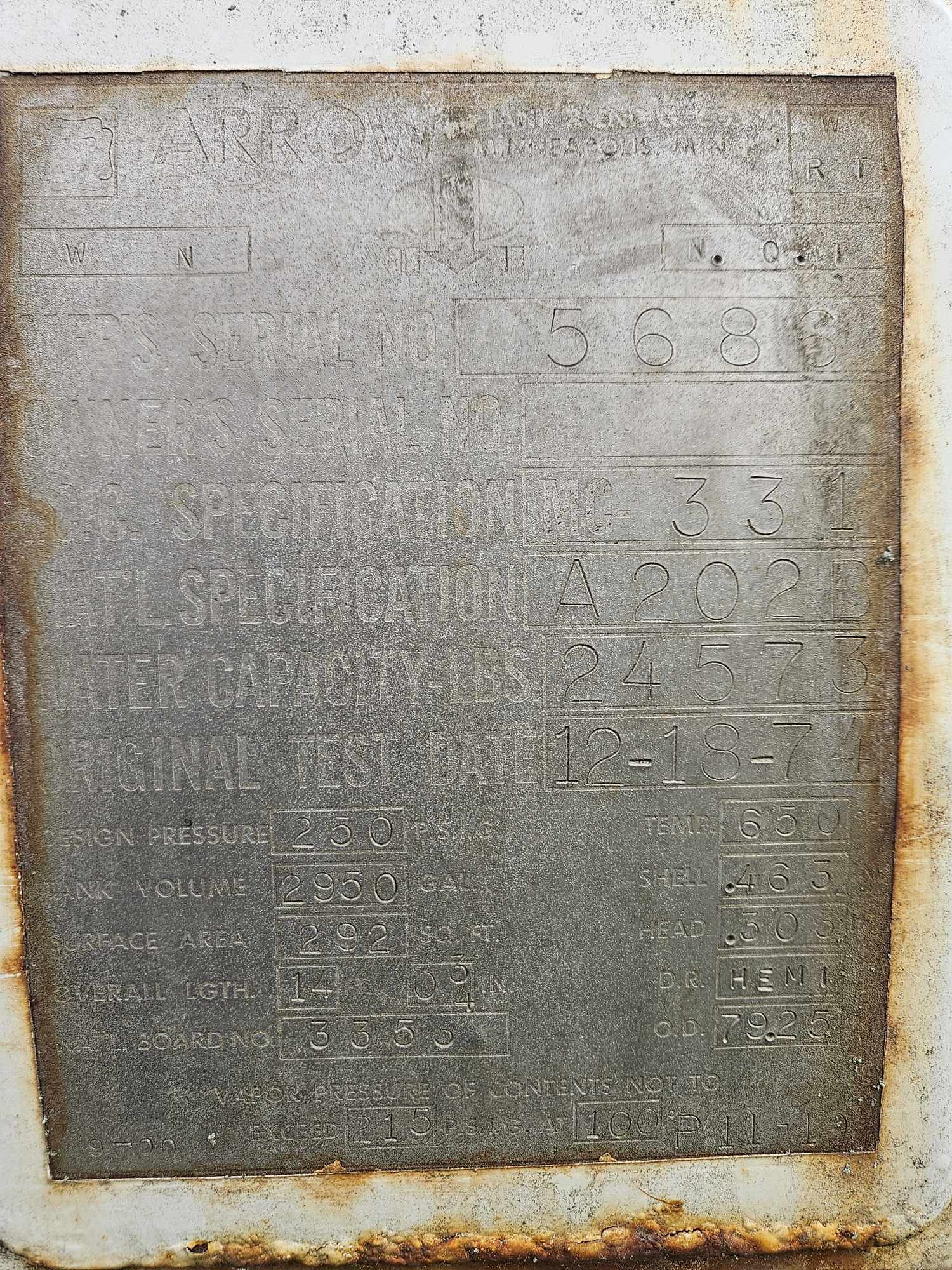 Metal ID Plate Image