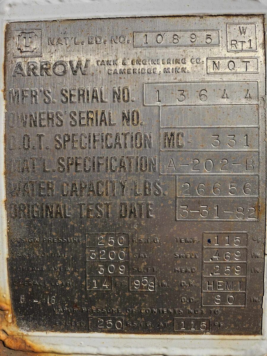 Metal ID Plate Image