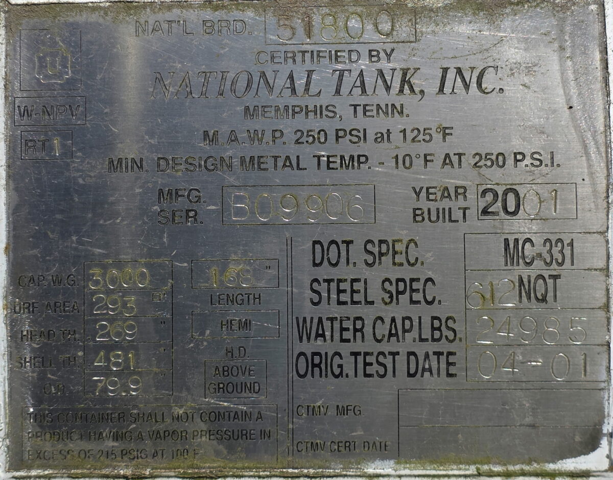 Metal ID Plate Image
