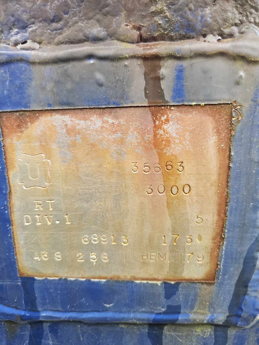Metal ID Plate Image