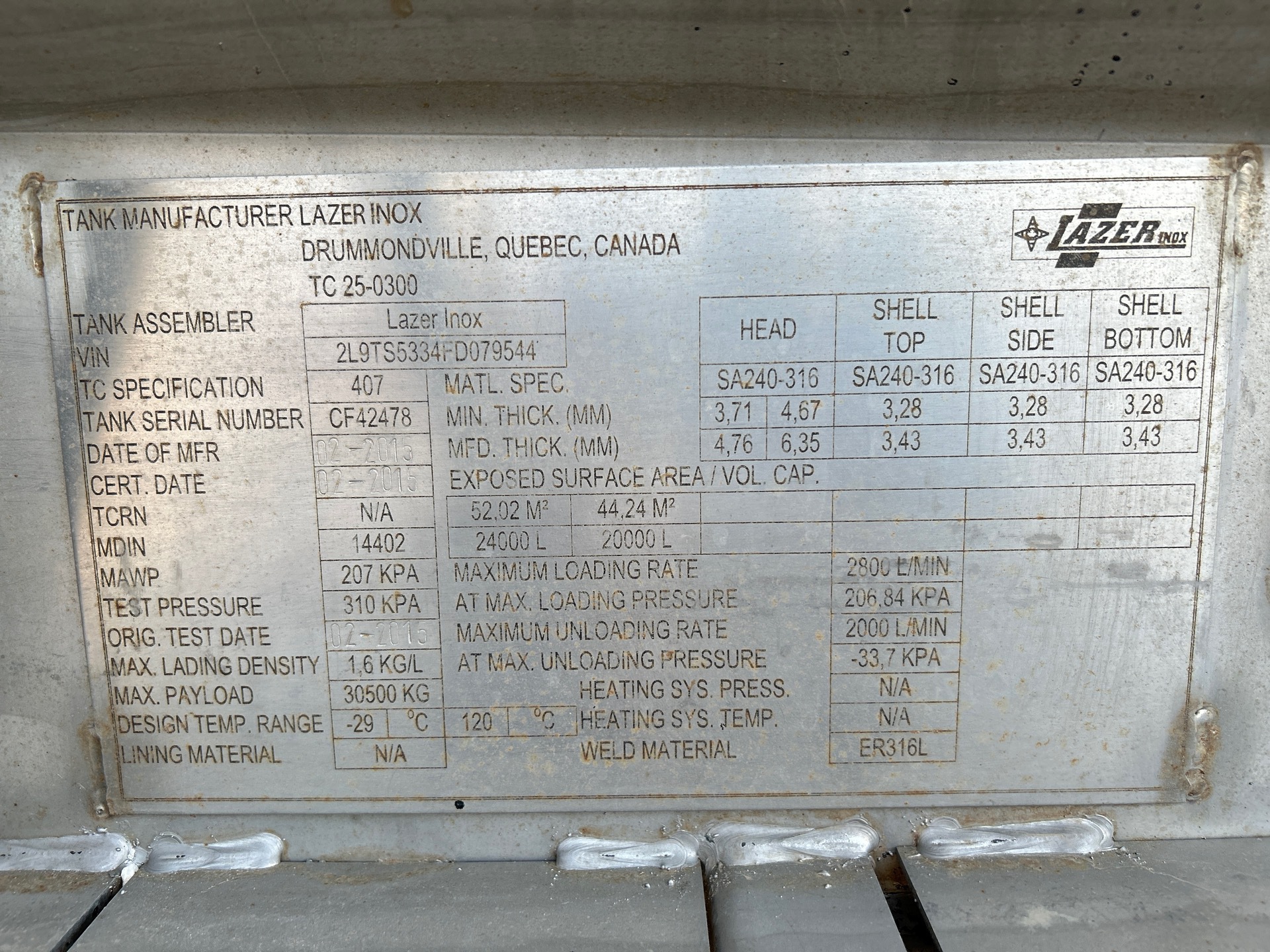Metal ID Plate Image