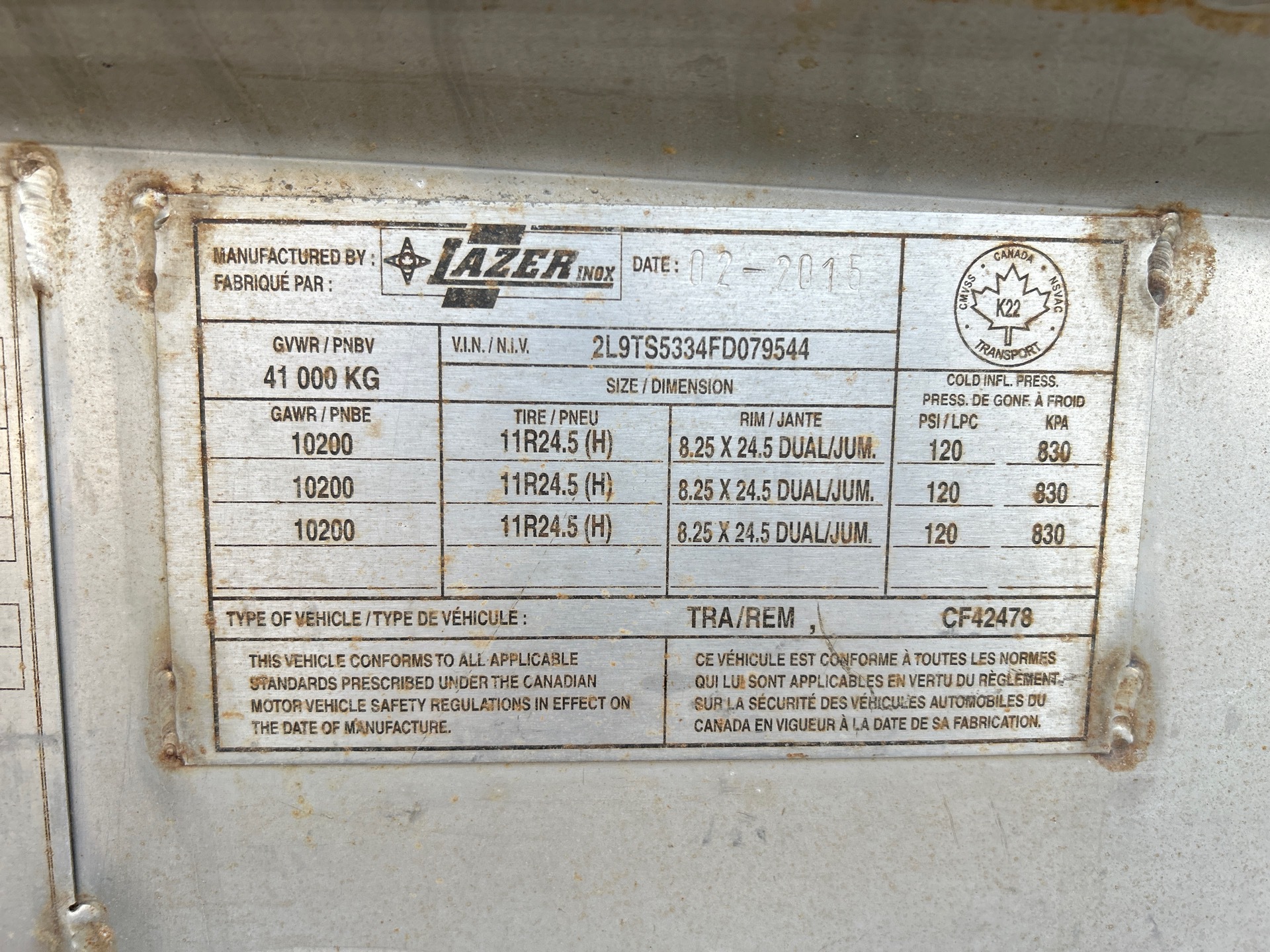 Metal ID Plate Image