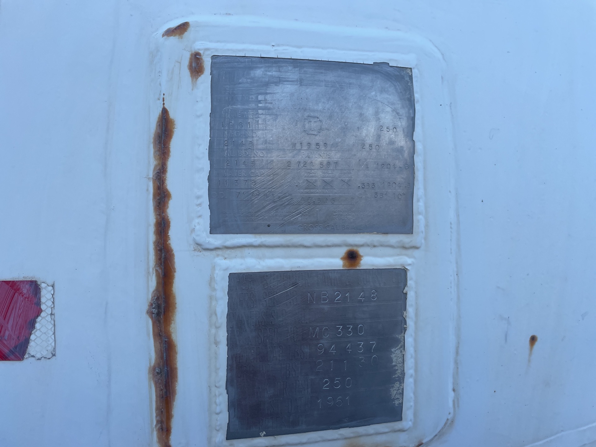 Metal ID Plate Image
