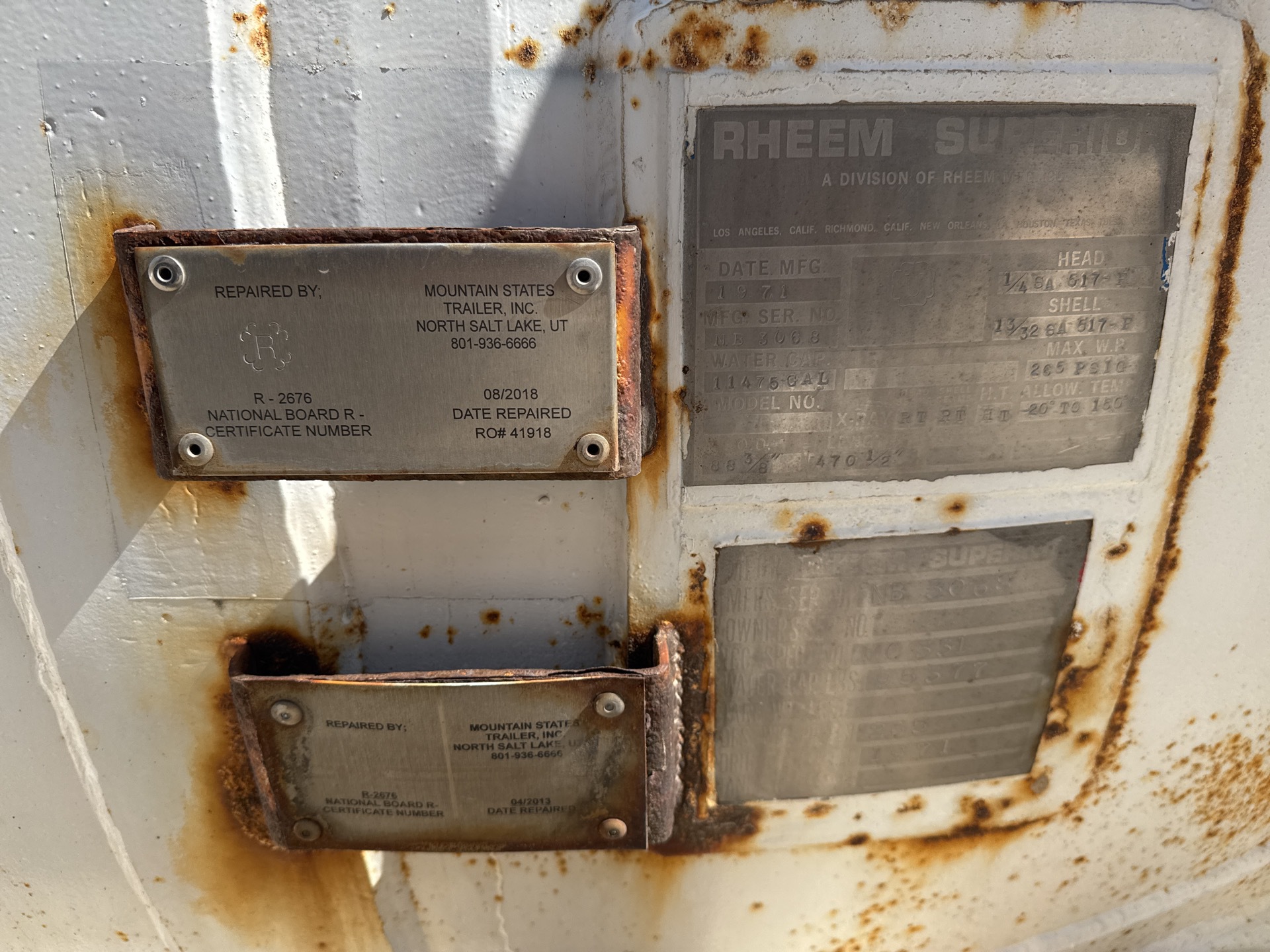 Metal ID Plate Image