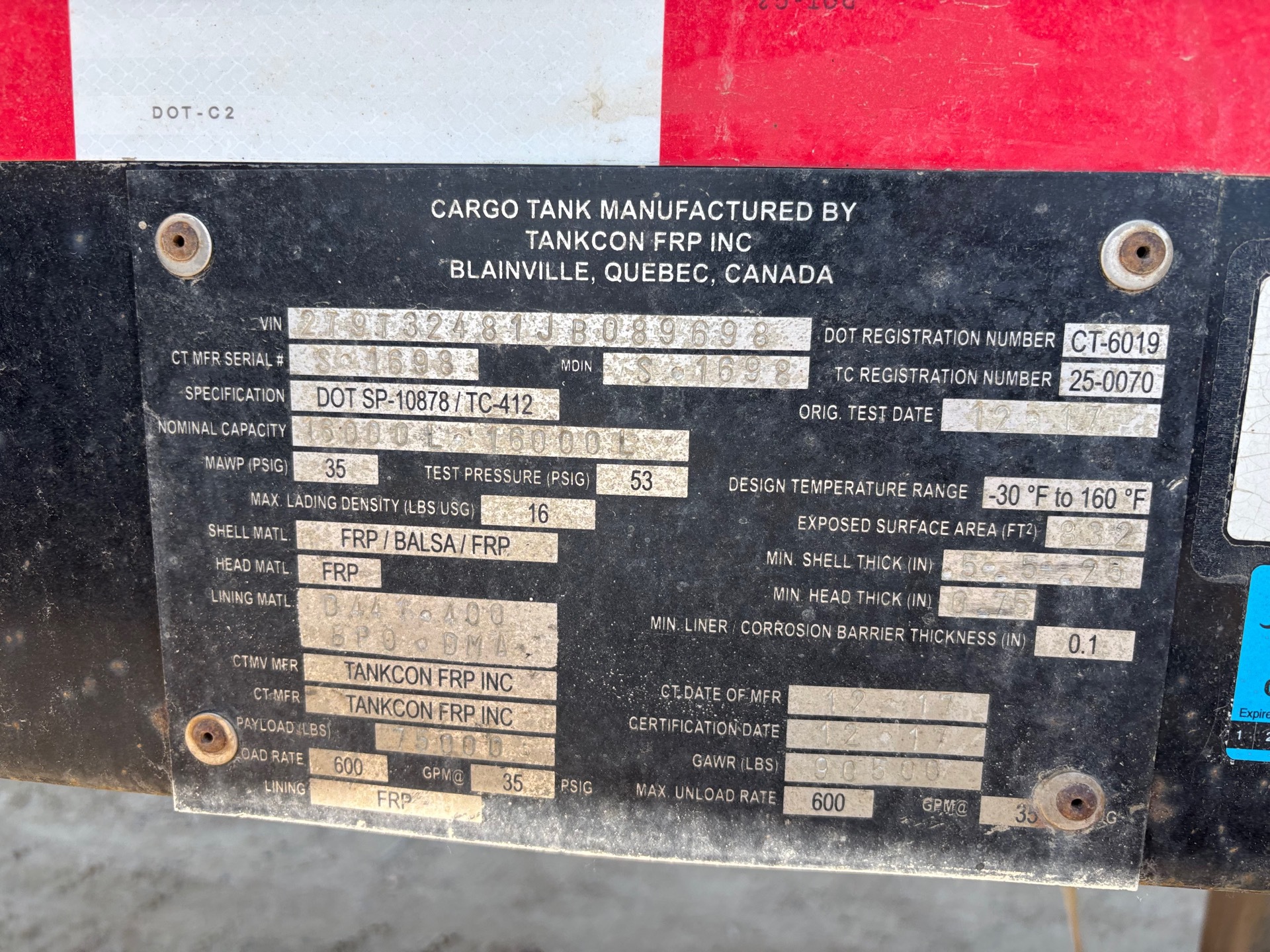 Metal ID Plate Image